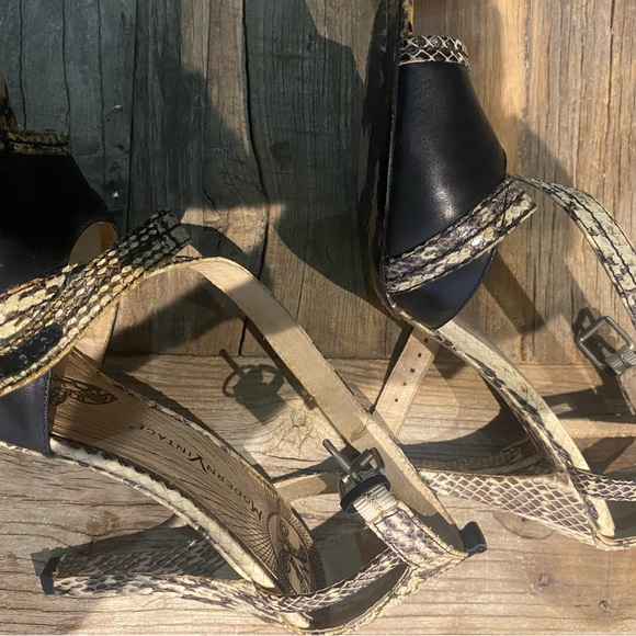 Very cool snakeskin shoes in great shape - Picture 9 of 14